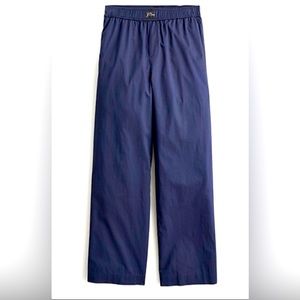 J.Crew Cotton end on end wide leg pajama pants large